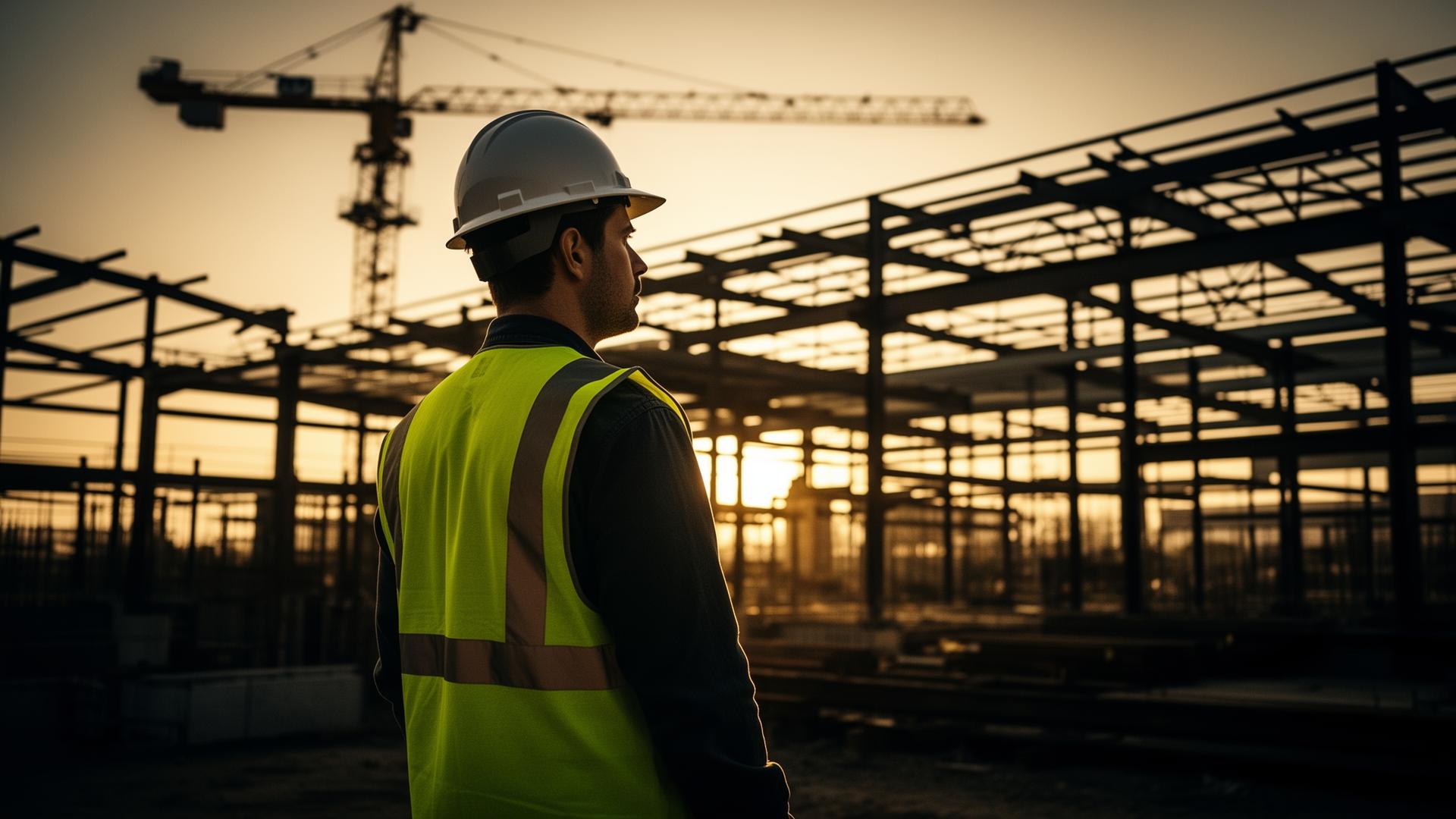 Active construction project site where a site-specific safety plan is in effect